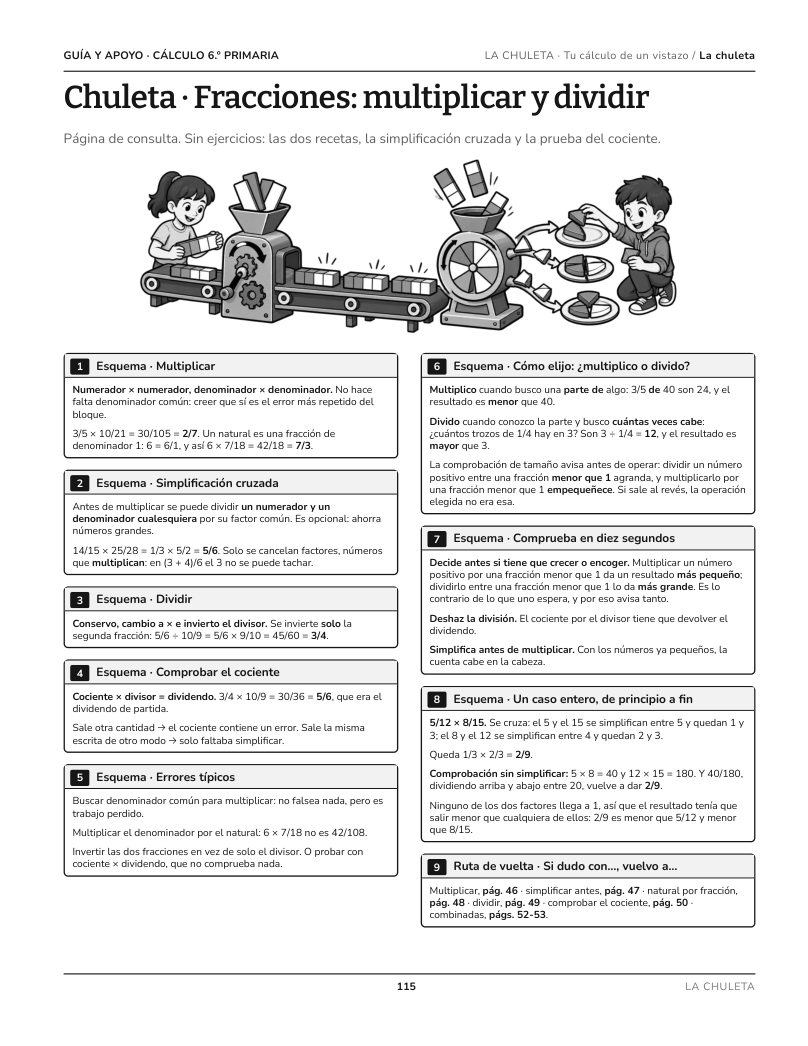 Página 115 del libro: Actividad del libro