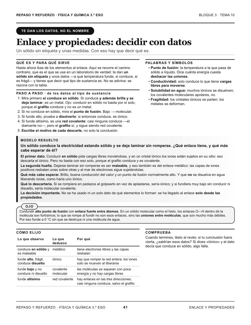 Página 41 del libro: Actividad del libro