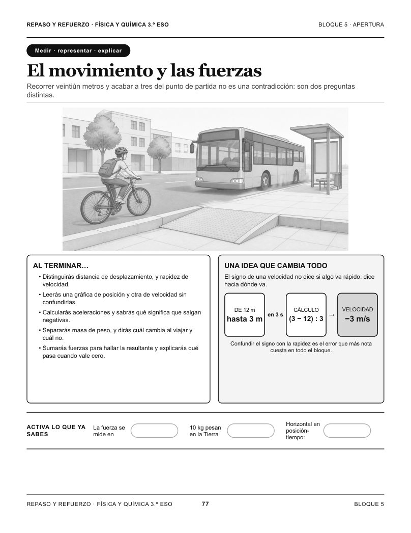 Página 77 del libro: Actividad del libro