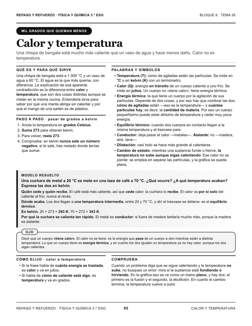 Página 95 del libro: Actividad del libro