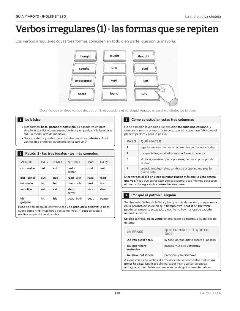 Página 238 del libro: Actividad del libro