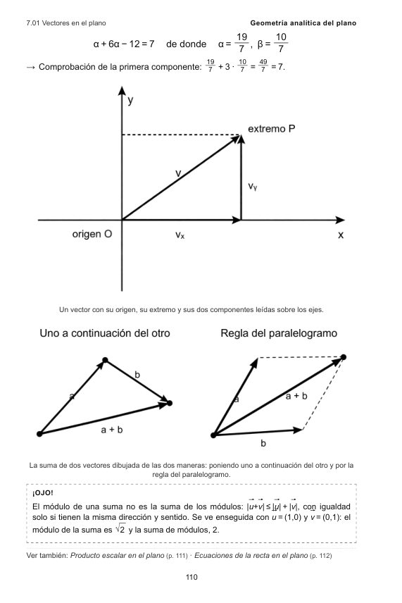 Página 110 del libro: Actividad del libro