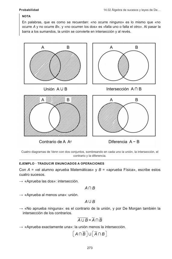 Página 273 del libro: Actividad del libro